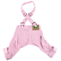 Hunde-Cordhose rosa