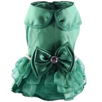Robe de soirée vert