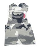 Doggydolly Hundekleid Camouflage-Jeansrock weiß