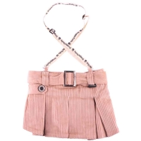 Doggydolly Cordrock für Hunde beige