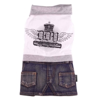 Doggydolly Jeanskleid DDY für Hunde