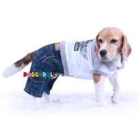 Doggydolly Jeanskombi DDY für Hunde