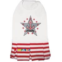 Anchor dress red
