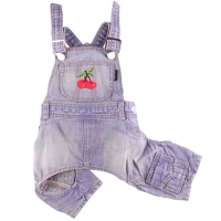 Doggydolly Jeanslatzhose Cherry Boy für Hunde