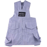 Doggydolly Latzrock blau-gestreift