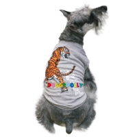 T-Shirt gris tigre
