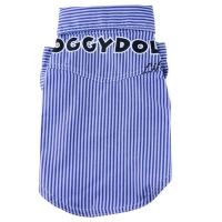 Doggydolly Hundehemd blau-gestreift