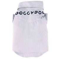 Doggydolly Hundehemd braun-gestreift
