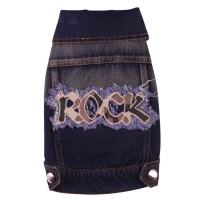 Hundejacke Jeans Rock