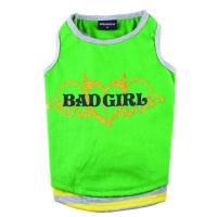 Hundetop Badgirl grün