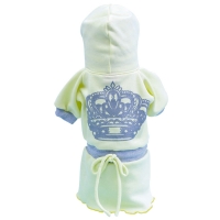 robe jaune avec capuche