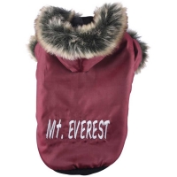 Manteau d\'hiver rouge 