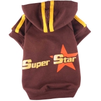 Sweatshirt für Hunde Super Star