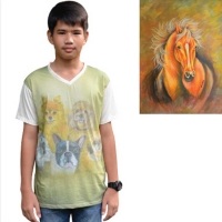 V-shaped cream - Horse