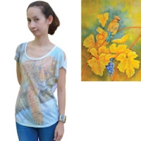 Slavic T-shirt drill shoulder - Bird