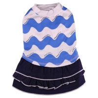 Shirt à vagues avec jupe
