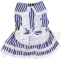 Robe de servante bleue