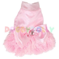 Doggydolly Brautkleid Fancy pink für Hunde