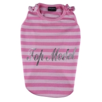 Shirt pour chien Top model rose