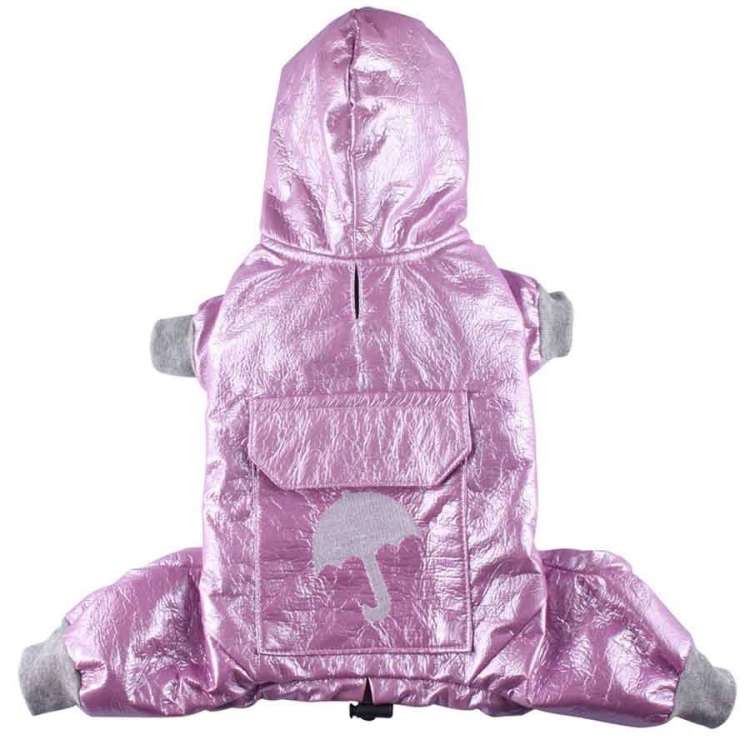 HundeRegenmantel 4 Pfoten rosa DR014XXS / Doggydolly Hundebekleidung