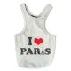 I love Paris white