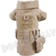 Doggydolly Cordkleid für Hunde beige