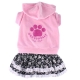 Doggydolly Hundekleid Doggydolly Kapuze pink