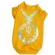 Shirt jaune pendule pour chiens