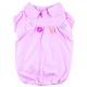 Hundebluse Blumen rosa