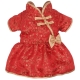 Doggydolly Hunde-Chinakleid rot
