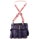 Doggydolly Jeansrock für Hunde blau