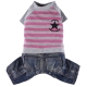 Pink +Grey Star doggydolly with pant