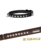 Halsband CRYSTAL CM.1,2 X 30 dunkelbraun