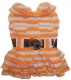 Orange stripe teeny dress