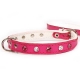 Lederhalsband PINK ELEGANCE 25x1,2