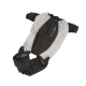 Impermeable 4 pattes grand chien noir reflecteur