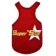 Shirt SuperStar rouge Carlin et Bouledogue