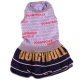 Doggydolly Jeanskleid beige für Hunde