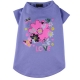 Shirt Blumen Love blau