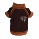 Doggydolly Big Dog Tiger Fleece braun