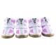 Hundeschuhe weiß-rosa